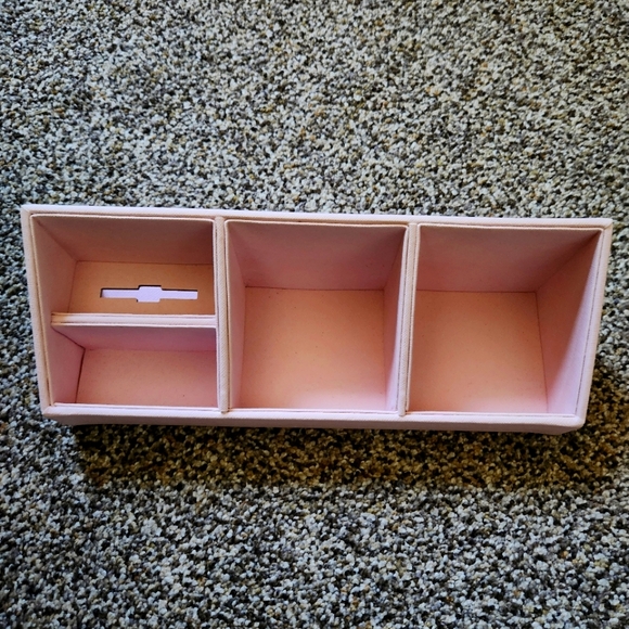Martha Stewart Pink Desktop Organizer - Picture 1 of 3